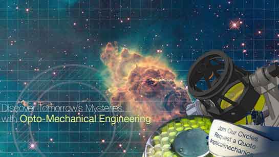Opto-mechanical Engineering social media graphic Vortex Business Solutions