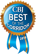 Vortex Digital Business Solutions Iowa City Cedar Rapids Corridor Business Journal CBJ Best of the Corridor 2019 badge