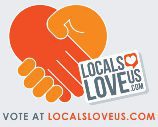 Vortex Digital Business Solutions Iowa City Cedar Rapids Coralville Locals Love Us vote at localsloveus.com badge
