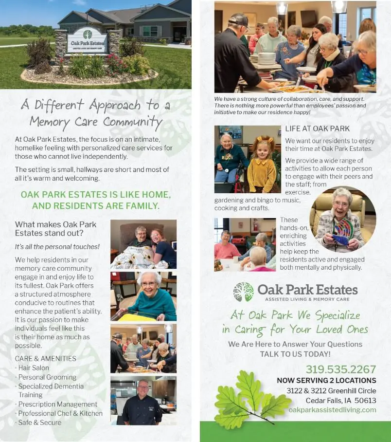 Vortex Digital Business Solutions Iowa City Case Studies Oak Park execution